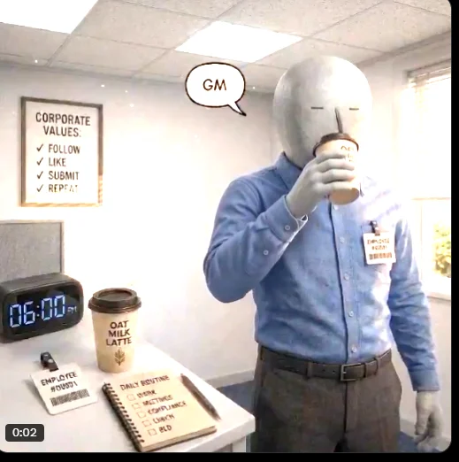 John's NPC corporate avatar